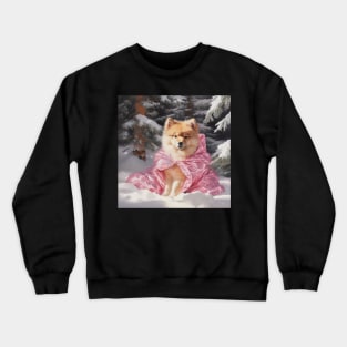 Finnish Lapphund Art Crewneck Sweatshirt